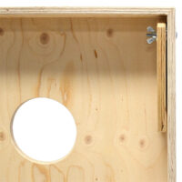 Sackloch Cornhole Board Füße