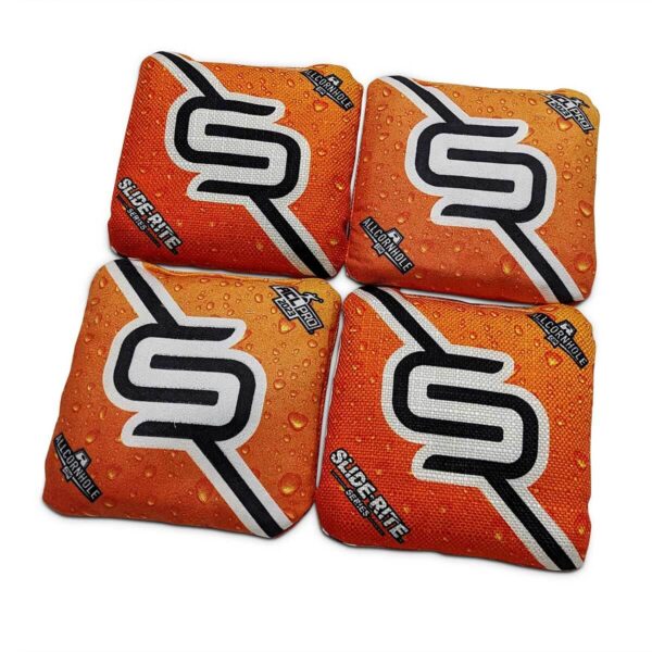 4 x AllCornhole Slide-Rite 2023 orange bei sackloch-shop.de