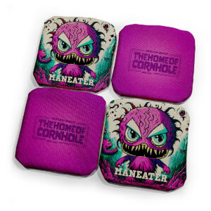 4 x Cornhole Sackloch Pro Bags Maneater Lila von sackloch-shop.de