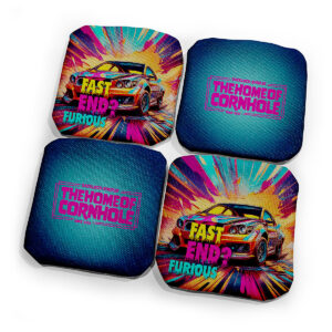 4 x Cornhole Sackloch Pro Bags Fast End? Furious von sackloch-shop.de