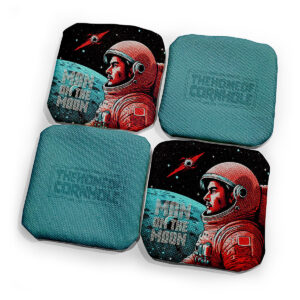 4 x Cornhole Sackloch Pro Bags Man on the Moon von sackloch-shop.de
