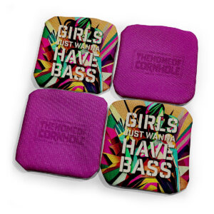 4 x Cornhole Sackloch Pro Bags Techno von sackloch-shop.de