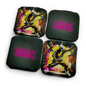 4 x Cornhole Sackloch Pro Bags Wake 'n' Bake von sackloch-shop.de